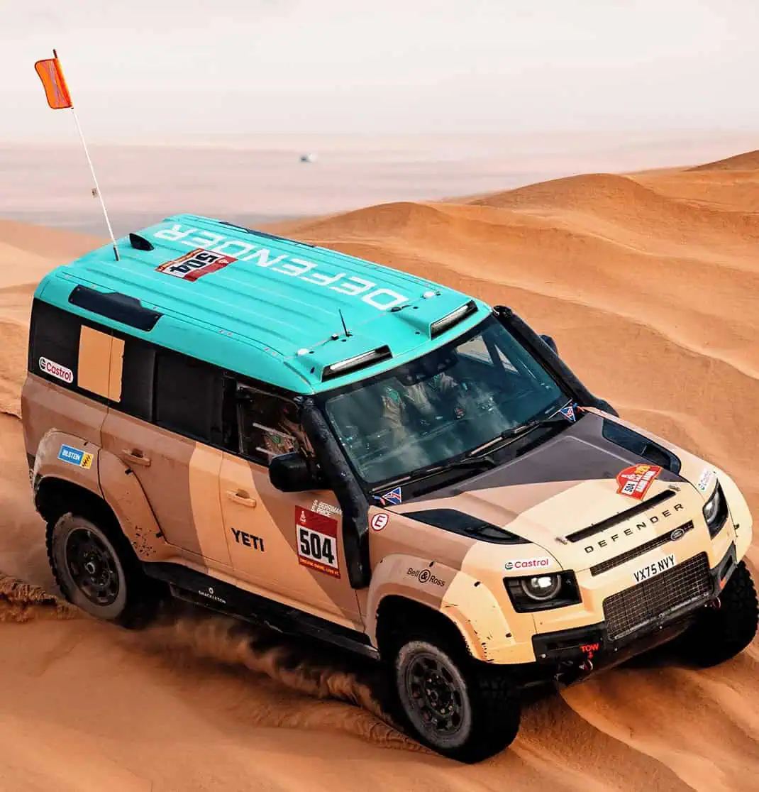 9 5 دخول أسطوري إلى عالم الراليات: فريق ديفندر يفرض هيمنته في رالي داكار 2026 من المحاولة الأولى وإن رغبت، أقدّم لك بدائل أقصر أو أكثر حماسًا أو مهيأة أكثر لـSEO.