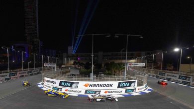 Photo 1 Formula E S11 Round 34 Jeddah E Prix Race هانكوك تضيء ساحل البحر الأحمر في تحدي السباقات الليلية ببطولة "جولة جدة إي بري" للفورمولا إي
