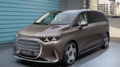 1 11 الكشف عن مرسيدس - بينز VLE الفاخرة بتصميم عصري ومقصورة مليئة بالشاشات والتقنيات المتقدمة