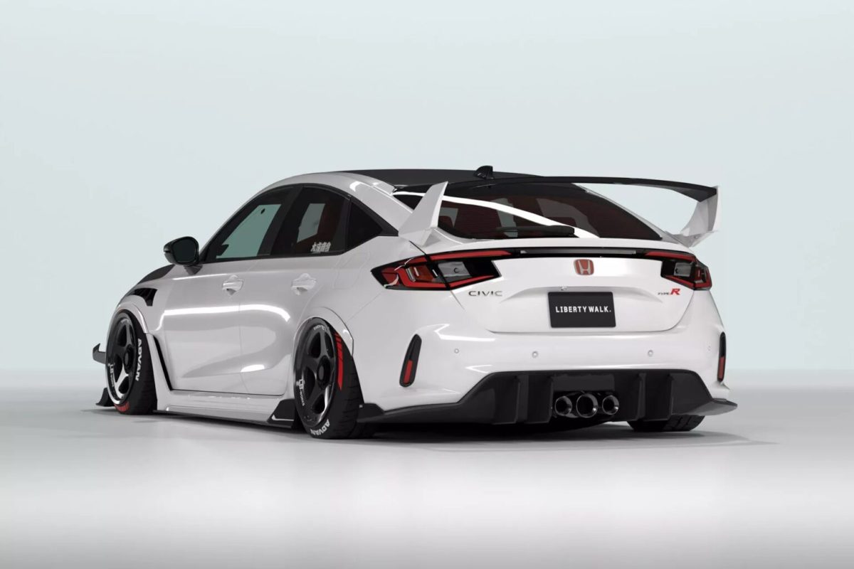 1 3 هوندا سيفيك تايب R تتحول إلى وحش شوارع بتعديلات ليبرتي ووك الجريئة