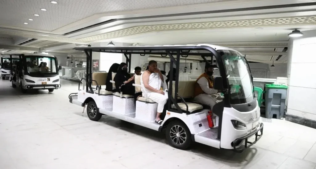 1 3 خدمة إلكترونية لحجز النقل من الفنادق إلى المسجد الحرام تسهّل تنقل ضيوف الرحمن