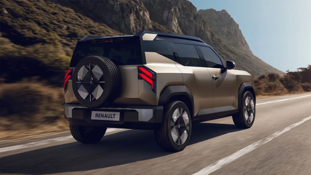 رينو تكشف عن SUV جديدة بملامح صندوقية باسم “بريدجر” مخصصة لأسواق الشرق الأوسط 4 4 رينو تكشف عن SUV جديدة بملامح صندوقية باسم “بريدجر” مخصصة لأسواق الشرق الأوسط