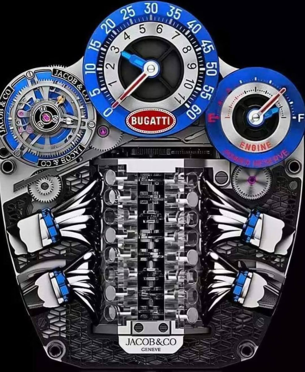 60 ساعة Bugatti Chiron Tourbillon تحفة هندسية تجمع بين عالم السوبركار والفخامة السويسرية