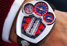 62 ساعة Bugatti Chiron Tourbillon تحفة هندسية تجمع بين عالم السوبركار والفخامة السويسرية