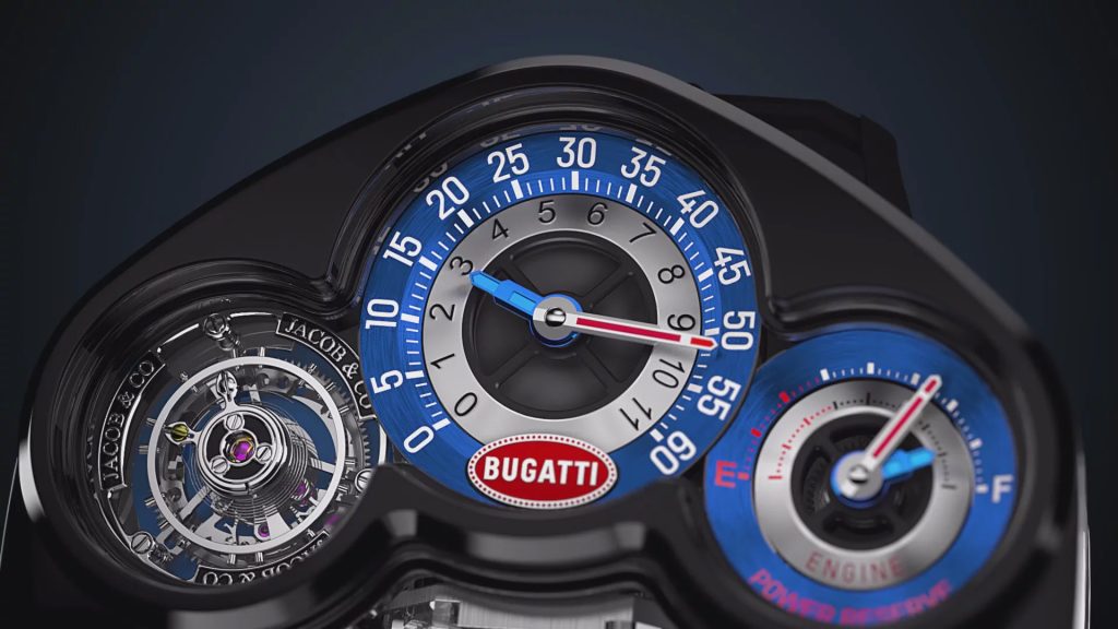 64 ساعة Bugatti Chiron Tourbillon تحفة هندسية تجمع بين عالم السوبركار والفخامة السويسرية