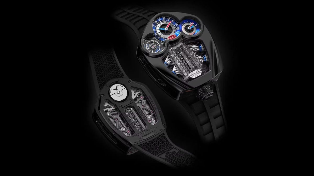 65 ساعة Bugatti Chiron Tourbillon تحفة هندسية تجمع بين عالم السوبركار والفخامة السويسرية