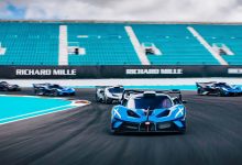 7 11 زئير Bugatti Bolide بمحرك W16 يوقظ ميامي… بوغاتي تحوّل حلبة الفورمولا 1 إلى ساحة رعب