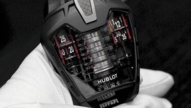 8 9 ساعة هوبلوت MP-05 لافيراري المرصعة بالياقوت… تحفة نادرة أغلى من بعض السيارات الخارقة