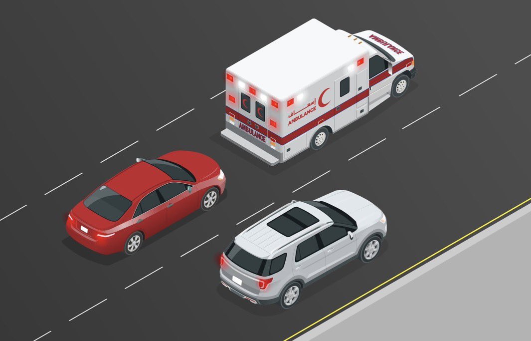 1 2 المرور السعودي: ملاحقة مركبات الطوارئ مخالفة تصل غرامتها 900 ريال