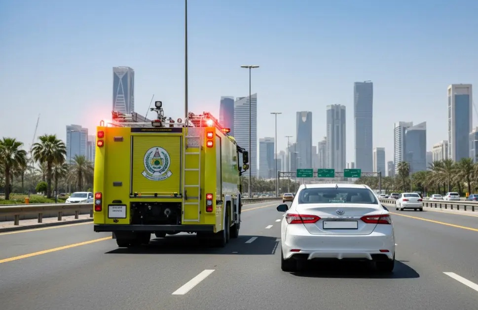 4 2 المرور السعودي: ملاحقة مركبات الطوارئ مخالفة تصل غرامتها 900 ريال