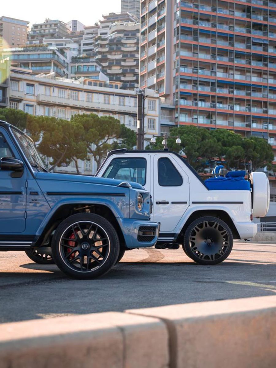 23 1 كريستيانو رونالدو ينتظر أغلى مرسيدس-بنز G-Class في العالم بألوان نادي النصر السعودي المميزة
