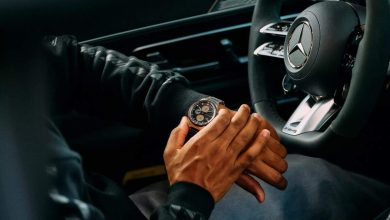 ساعة مرسيدس 1536x1025 1 مرسيدس-AMG تنقل شغف السرعة إلى عالم الساعات الفاخرة بثلاثة إصدارات جديدة