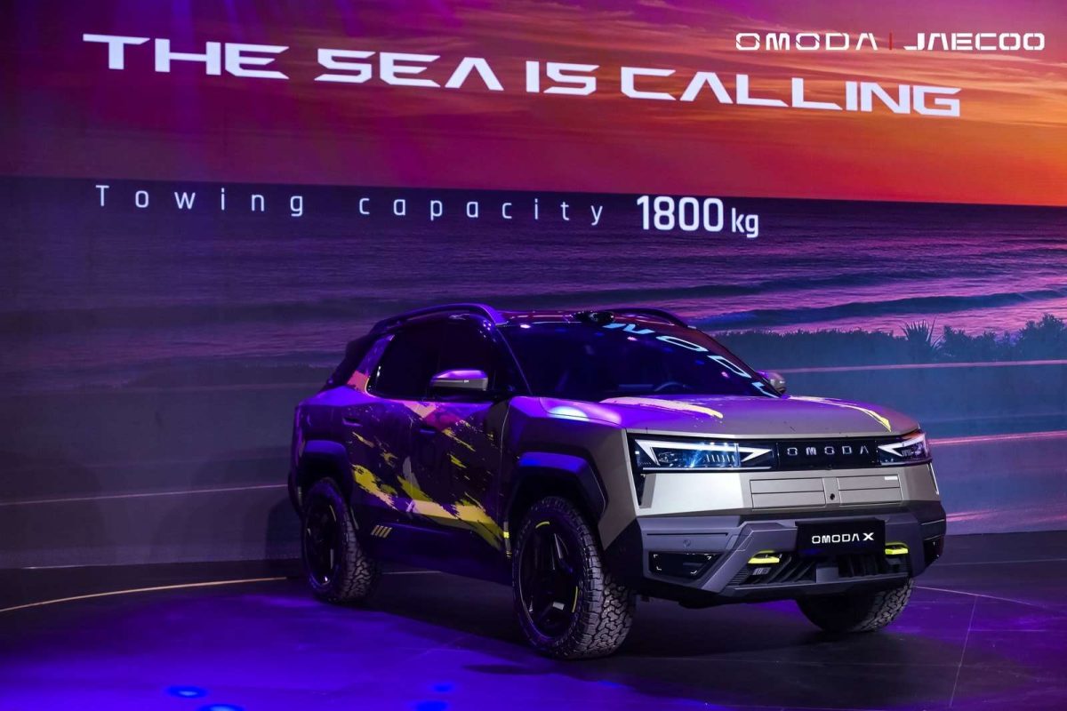 2 Omoda X أومودا X الجديدة.. تصميم جريء وقدرات متطورة لاقتحام الطرق الوعرة